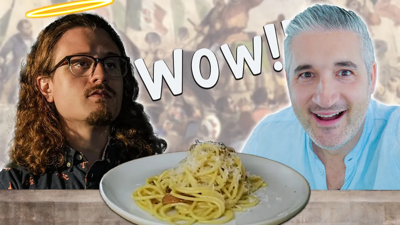 Italian Chef Reacts to Joshua Weissman