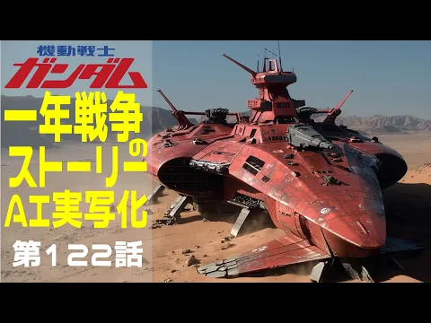 AI Live-Action Gundam One Year War Story Episode 21