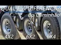 DO YOU KNOW THE DIFFERENCE BETWEEN 4X2 6X2 AND 6X4 SEMI-TRUCKS CHECK OUT THIS EXPLANATORY VI