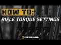 HOW-TO Torque YOUR Rifle Action Screws Factory Specification