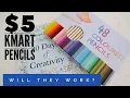 Testing 5 Kmart colouring pencils 30 DAYS OF CREATIVITY Johanna Basford