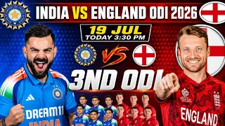 India vs England 3nd Odi Match 2026 | India vs England Playing 11 | Ind vs Eng 