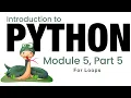 Python - Module 5