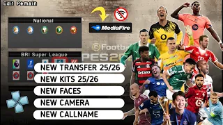 download pes ppsspp liga eropa u0026 liga indonesia gameplay lancar u0026 realistis