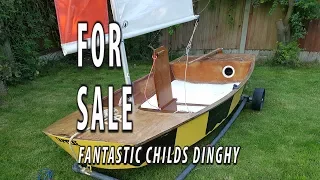 JACK HOLT BUMBLEBEE OPTIMIST LIKE CHILDRENS DINGHY FOR SALE
