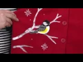Quacker Factory Winter Birds Embroidered Fleece Jacket on QVC