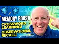 Brain Training Crossword Observational Learning CrossReads 58