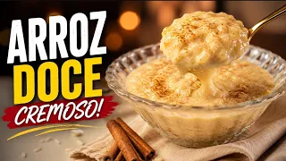ARROZ DOCE MAIS FÁCIL E MAIS CREMOSO 