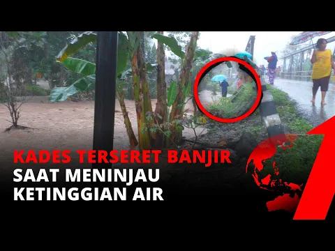 Nahas, Seorang Kepala Desa di Bolaang Terseret Banjir Saat Meninjau Ketinggian Air | tvOne