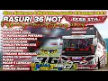 TREND PERTAMA🤘 BASURI 36 NOT BUS SEKAR STYLE WULAN JAYA TERBARU! KODENAME  MP3 BUSSID V4.4.1 Update