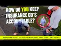 How To Keep Insurance Companies Accountable Raymond Little - Roofer Argues w Insurance Adjuster