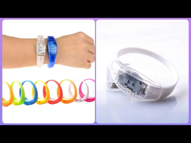 Download MP3 😍 Pulseras de Silicona con Luz Led con Control de Vibración / Ideas Para Fiestas y Eventos