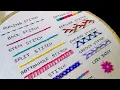 Download Lagu 15 Basic Hand Embroidery Stitches Sampler For Absolute Beginners