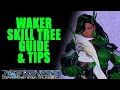 PSO2 NGS Waker Skill Tree Guide Tips