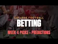 Download Lagu College Football Week 4 Picks + Bets - Sports Betting Predictions