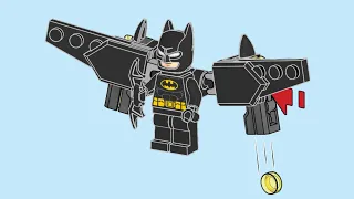 LEGO 212503 Instructions | DC | Batman with Jetpack | Batman | Magazine Gift