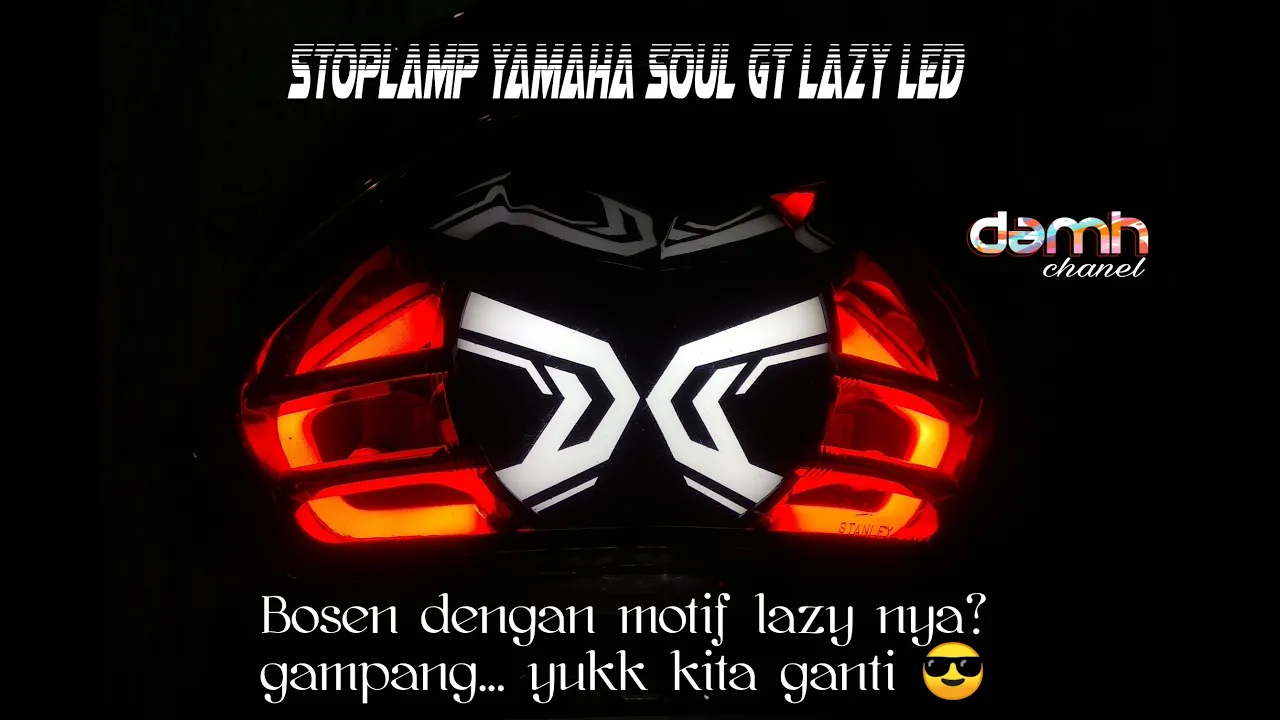 Cara buat lampu konsep lazy led yamaha soul gt