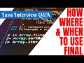 Final Keyword In Java With Code Example Java Interview Questions