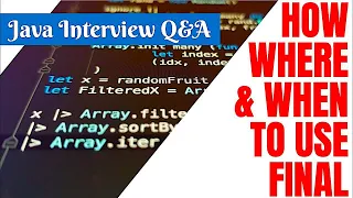 Final Keyword In Java With Code Example Java Interview Questions