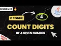 Session - 28 Count Digits of Any Given Number Using JAVA Program JAVA Training