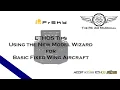 FrSky ETHOS Tips - Using the new model wizard for a basic fixed wing aircraft
