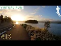 Download Lagu Virtual Run Sunset | Virtual Running Videos | 50 Minutes 4K 60