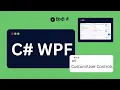 C WPF Tutorial 6 - Custom User Controls UserControl class Explained in Hindi