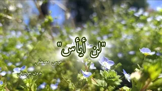 أنشودة لن أيأس   بدو موسيقى   مع الكلمات  أداء المنشد موسى مصطفى دندنها