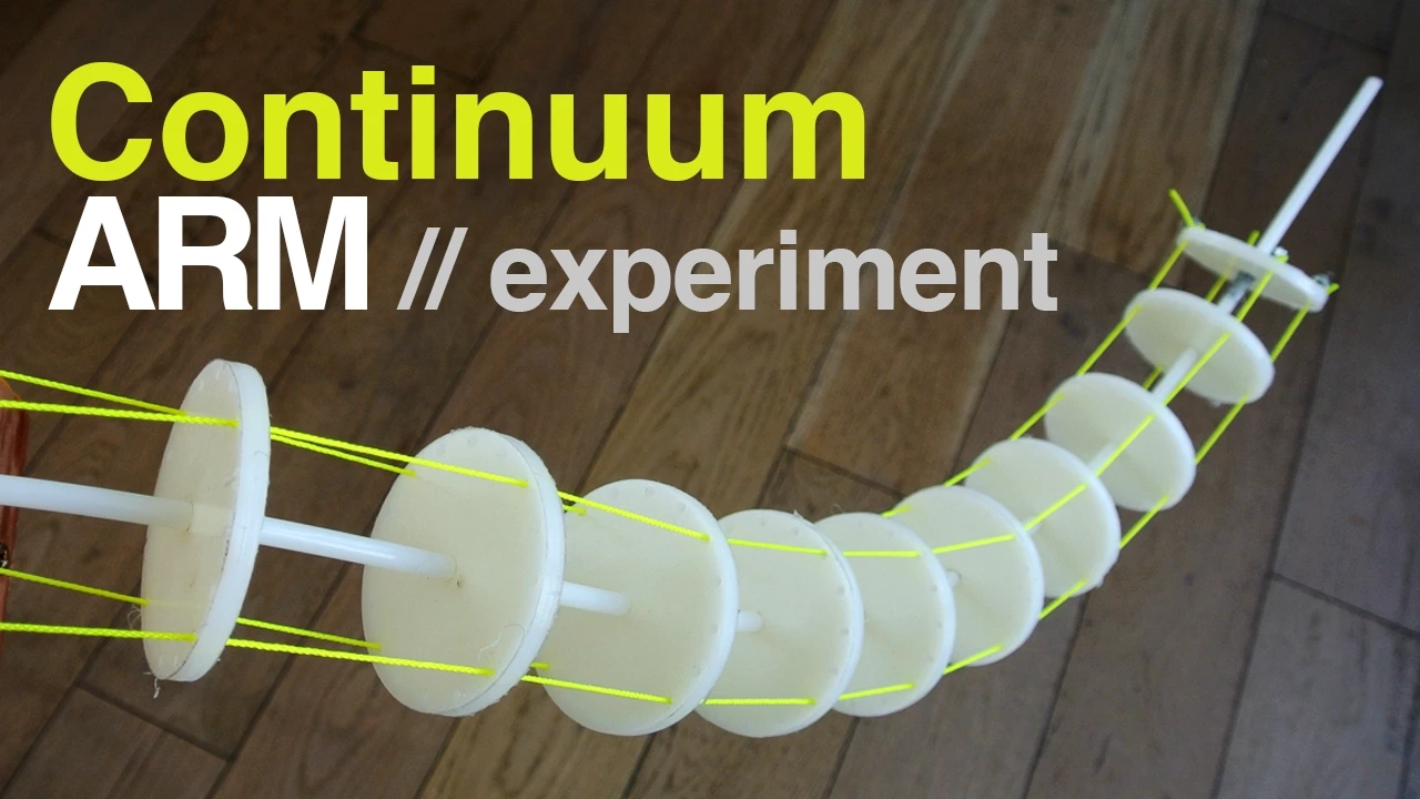 Snake Arm / Elephant’s Trunk experiment