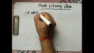 Mathematical Library Methods