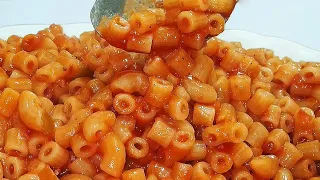 أعملي المكرونة بطريقة دي وأنسي الطرق التانية أقسم بالله هتعتمديها على طول كل اللي يشوفها هيجوع دندنها