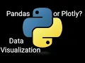 Is interactive plotting possible in Python Pandas vs Plotly Aug 2024