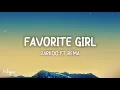 Darkoo ft. Rema - Favorite Girl (Lyrics Video)