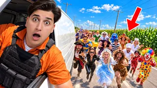 حاولت الهروب من اكثر الشخصيات الشريرة بالعالم😱/شوفو بالنهاية شو صار‼️