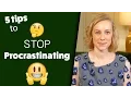 5 Ways to Overcome Procrastination Kati Morton