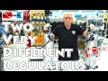 Lagu Two Very Different Regs***ScubaPro Mk19/G260 vs Mares 62x Dual Adj