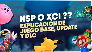 Difference between XCI and NSP FILES in YUZU and Ryujinx - Base Game Update and DLC EXPLANATION
