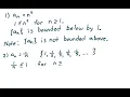 Calculus 2 section 11 1 bounded monotonic sequences discussion 2 examples jonathansegal7398
