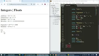PHP - Integers n Floats PHP basics Programming in PHP