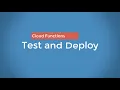 25 - Deploy and Test the Function Cloud Functions
