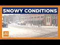 Dangerous road conditions amid winter storm in Flagstaff area