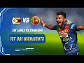Download Lagu Sri Lanka vs Zimbabwe 1st ODI 2025 Full Highlights | SL vs ZIM