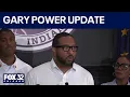 Gary mayor NIPSCO give power restoration update after severe storms