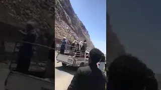 إنهيار جبلي في نقيل سمارة اليمن محافظة إب  إنهيار جبلي في نقيل سمارة اليمن محافظة إب