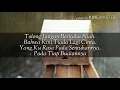 Download Lagu Sheila on 7. Jangan beritahu Niah (liric)