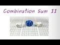 Leetcode Question 40 Combination Sum II in Javascript