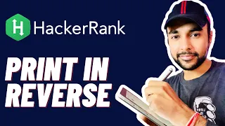 HackerRank - Print in Reverse Full solution with visuals and examples Study Algorithms