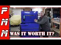 I upgraded and modded my tool box Harbor Freight 34in Full Bank Service Cart US General
