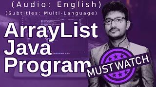 Java ArrayList Program Java ArrayList tutorial Java Collections
