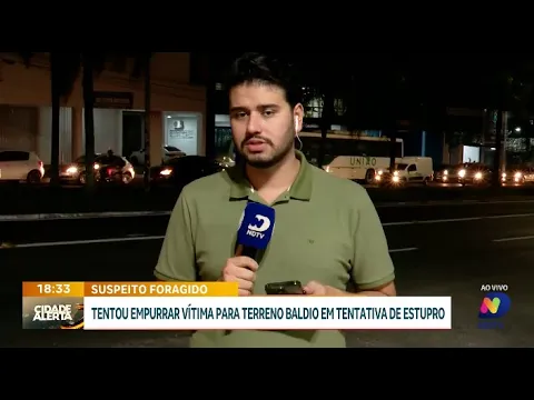 Alerta em Criciúma: suspeito foragido após tentativa de estupro